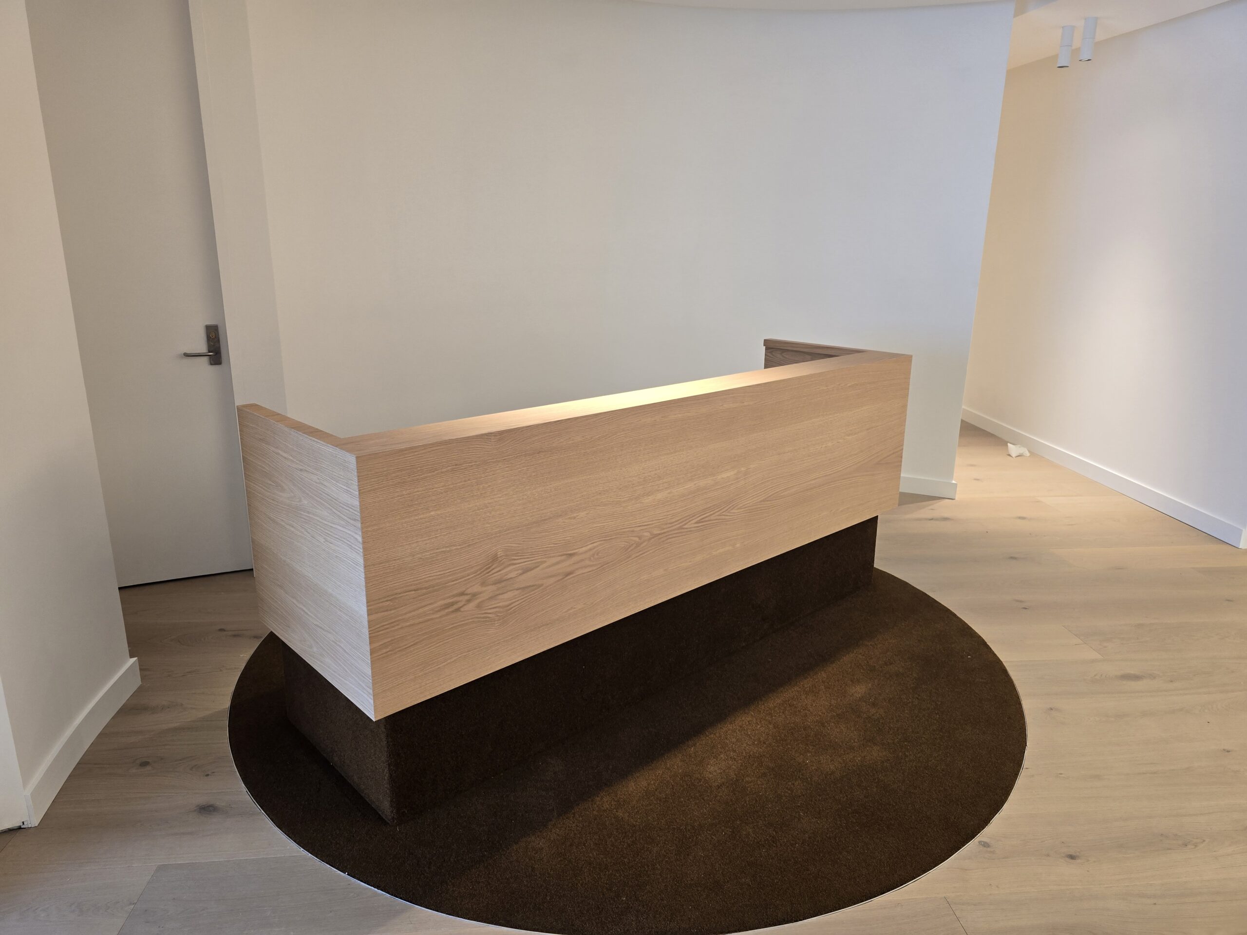 Specialist clinic reception desk