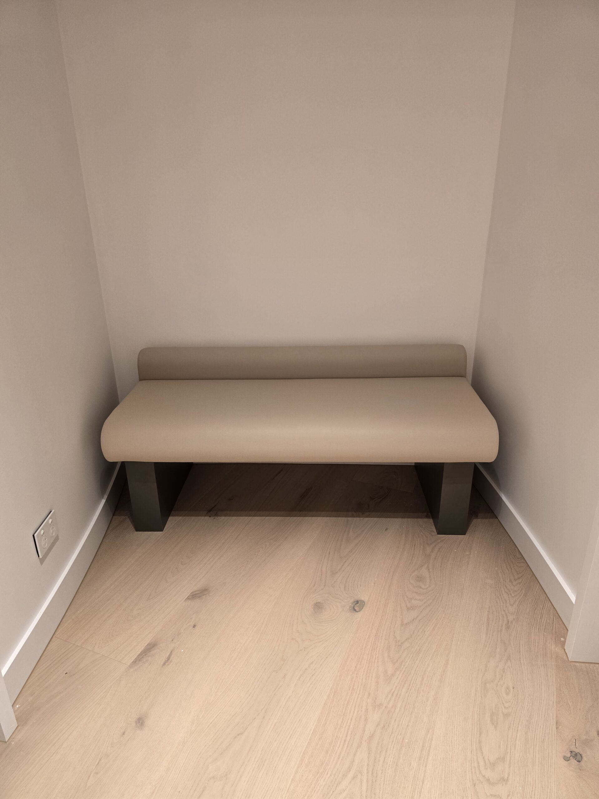 Custom built-in bench seat