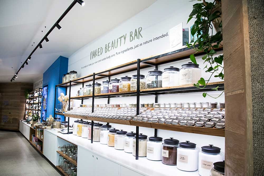 Biome store interior