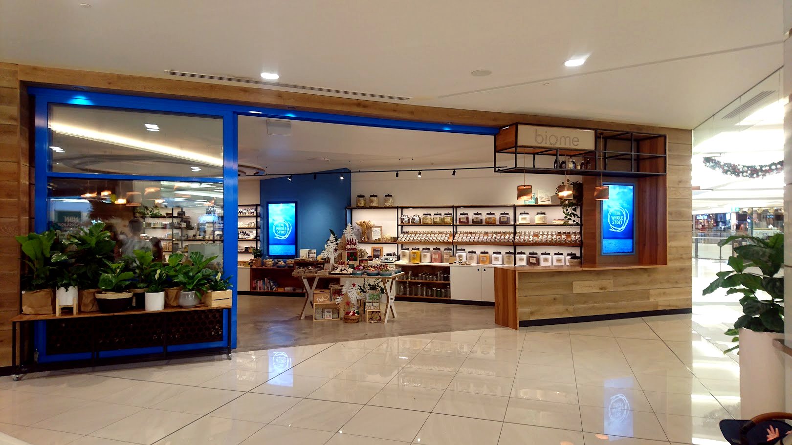 Biome store full front view